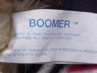 Boomer plush toy